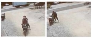 Terekam CCTV, Pasutri Berboncengan Diduga Curi HP Warga di Penginapan Clara Lembontonara