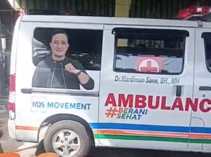 Ambulans Doktor Mardiman Sane Jemput Jenazah Warga Baturube