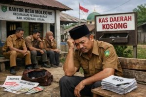 Jelang Lebaran, Perangkat Desa di Morut 3 Bulan Tak Gajian, Kas Daerah Disebut Kosong