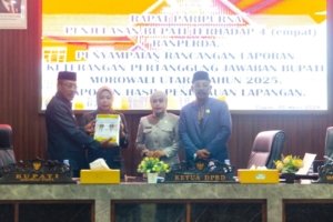 Empat Raperda Strategis Dibahas di Paripurna DPRD Morowali Utara