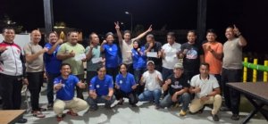 Seru hingga Dini Hari Kegiatan PORDI Morut, Wakapolda Sulteng Sabet Juara III Turnamen Domino