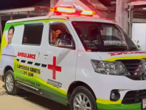 Aksi Kemanusiaan, Fauzan Mamala Jadi Sopir Ambulans, Perdana Antar Jenazah Warga Korowasu