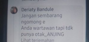 Kadis PUPR Janji Akan Konfirmasi Komentar Sosmed Istri Neles Humbu yang Sebut Wartawan Anj1ng