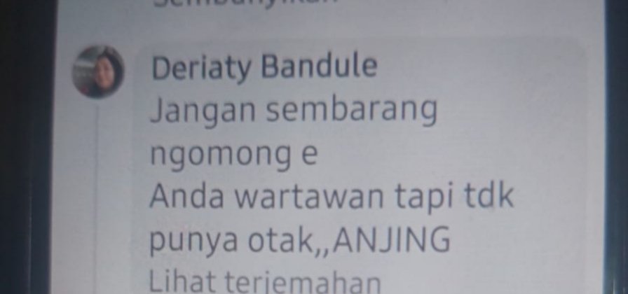 Kadis PUPR Janji Akan Konfirmasi Komentar Sosmed Istri Neles Humbu yang Sebut Wartawan Anj1ng