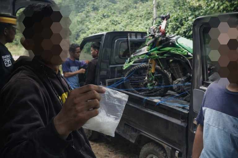 Satresnarkoba Polres Morut Gagalkan Pengiriman Sabu 25 Gram