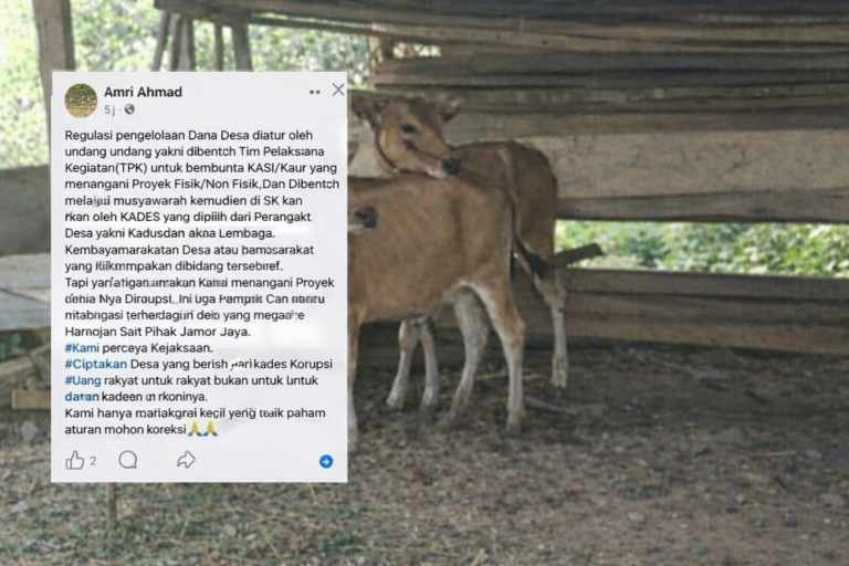 Warga Soroti Dugaan Penyimpangan Pengelolaan Dana Desa di Jamor Jaya, Minta Kejaksaan Turun Tangan