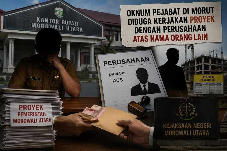 Publik Minta Kejaksaan Morut Selidiki, Proyek yang Diduga Milik Oknum Kadis dan Keluarganya