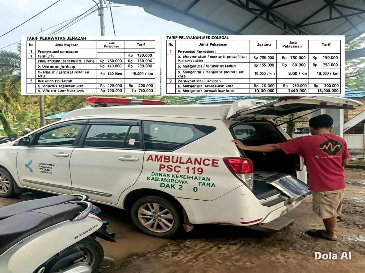 Gunakan Ambulans Emergency Angkut Jenazah Warga Era, Kena Tarif 18.000/KM, Kadis Kesehatan Perintahkan Kembalikan Uang Keluarga