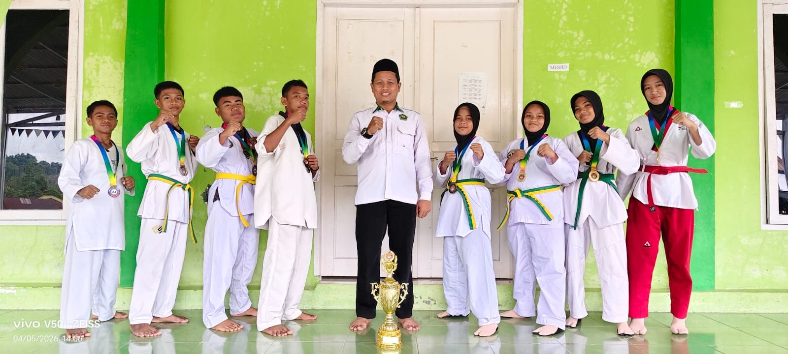 Ponpes Daarul Qur’an Alkhairaat Sakita, Raih Prestasi Cabor Taekwondo