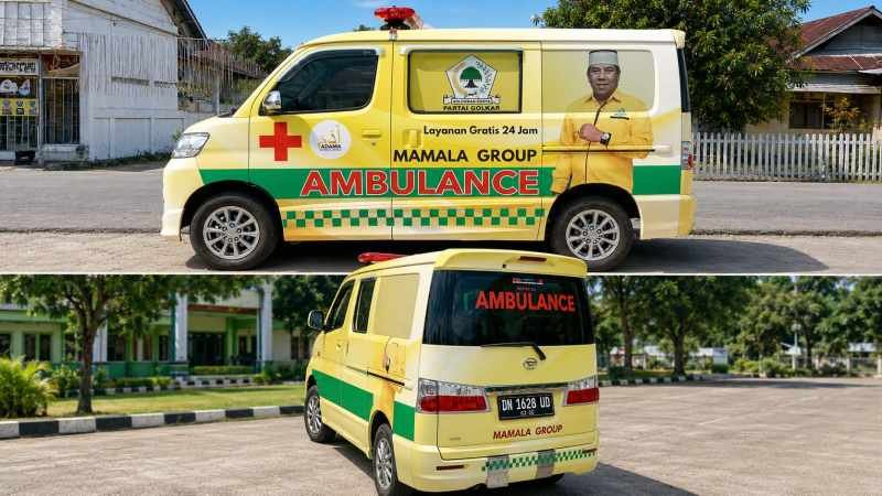 Ahmad Dg Mamala Siapkan Dua Unit Ambulans Jangkau Kecamatan Soyojaya