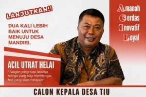 Lanjutkan! Acil Helai Yakin Menang di Pilkades Tiu