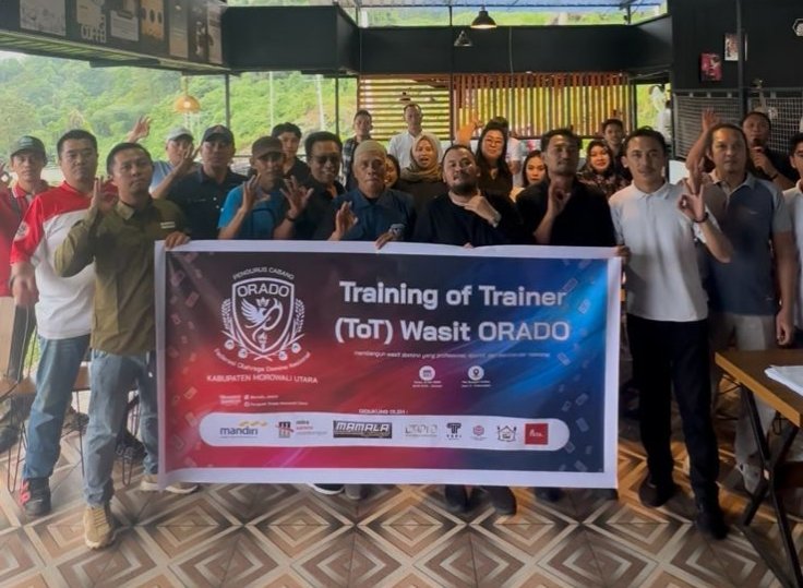 Pengcab ORADO Morowali Utara Sukses Gelar ToT Perdana Se-Sulteng