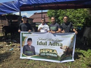 Momentum Idul Adha, BPW HIPKA Sulteng dan HIPKA Morowali Utara Salurkan Hewan Kurban 