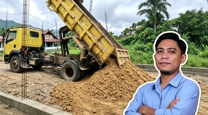 Haji Akbar Bantu Pembangunan Gereja Pantekosta Moleono