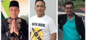 Suhardin, Syarifudin dan Sukman. 3S Bertarung di Pilkades Onepute