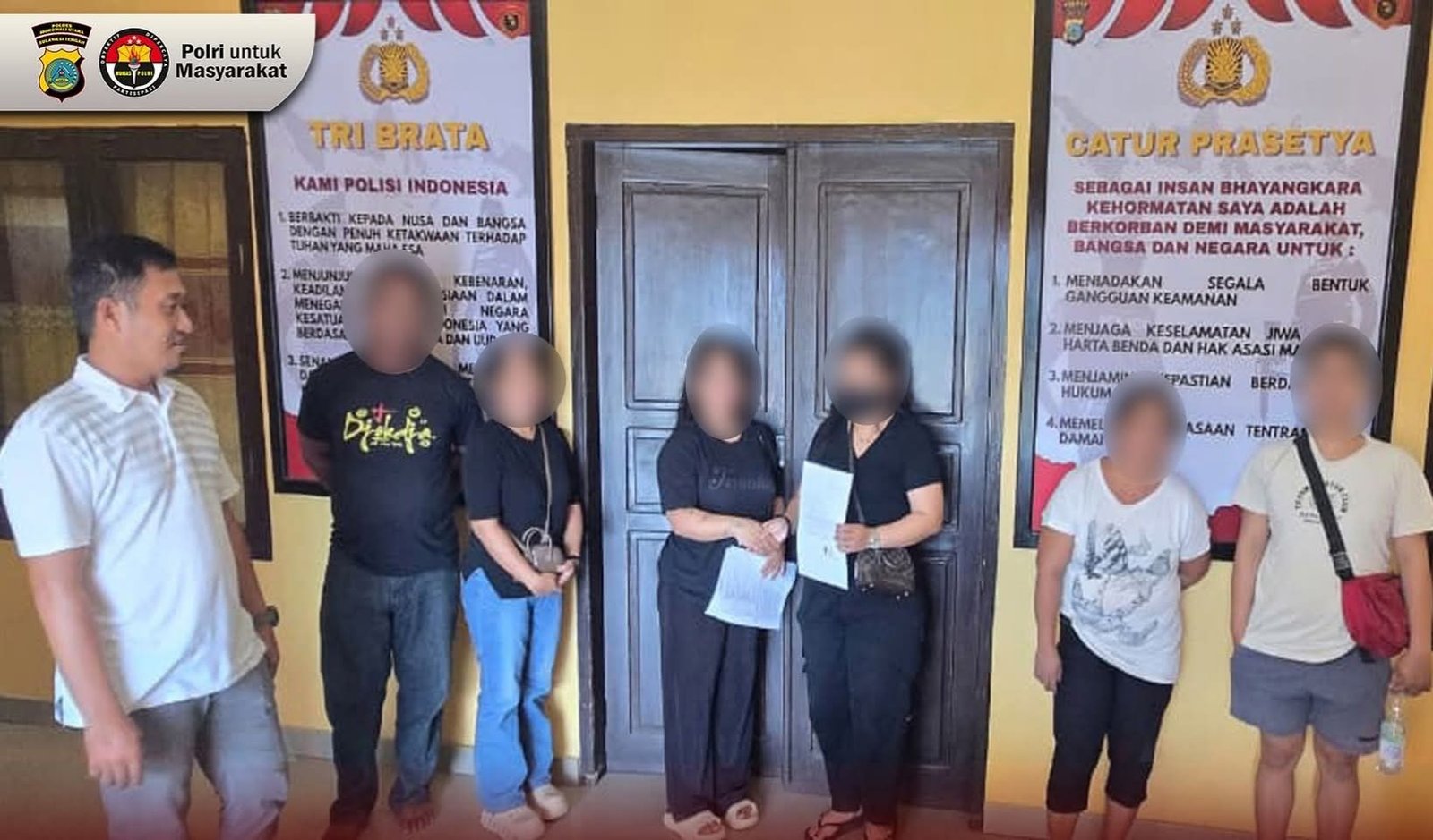 Kasus Pengeroyokan di Sampalowo Berakhir Damai di Polsek Petasia