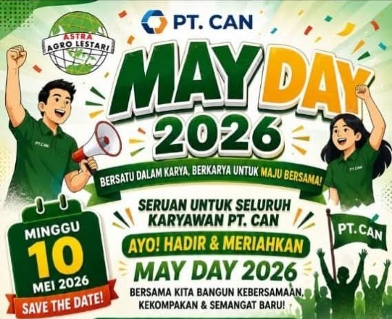 Meriahkan May Day 2026, Sekitar 500 Karyawan PT CAN Ikuti Beragam Lomba