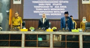 Ketua DPRD Morowali Utara Pimpin Paripurna Masa Persidangan III Tahun Sidang 2025-2026