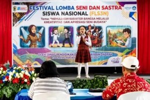Suara Emas Tania Padati Menggema, Juara Lomba Solo FLS3N Morowali Utara