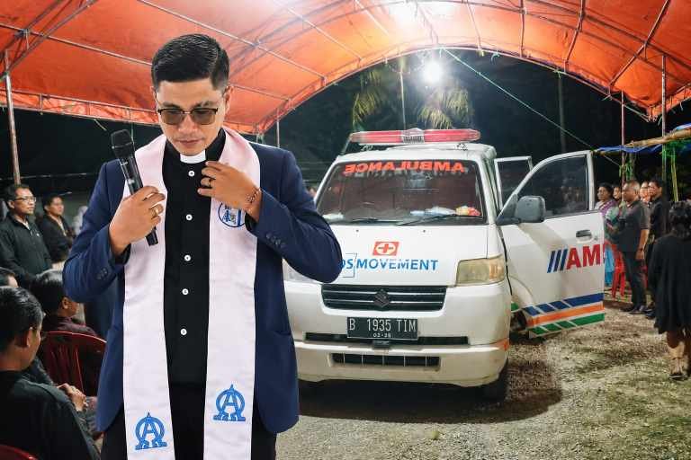 Doktor Mardiman Sane dan Yaristan Palesa Bantu Pemulangan Jenazah Seorang Janda Warga Mayumba, Pendeta Sampaikan Terima Kasih