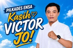 Victor Santule, Energi Baru Penantang Petahana di Pilkades Ensa