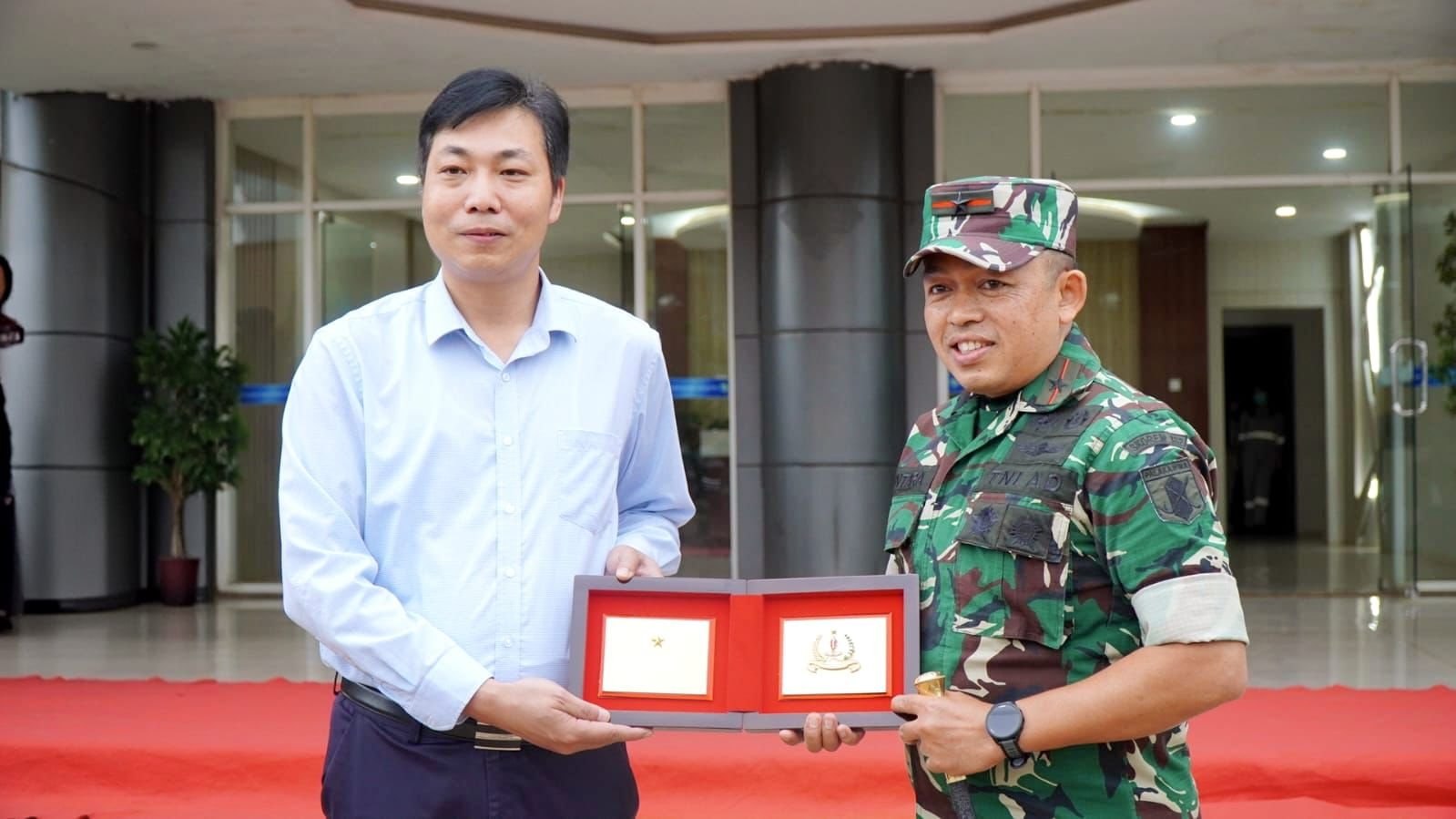 Perkuat Sinergi dan Pererat Silaturahmi, Danrem 132/Tadulako Kunjungi PT GNI