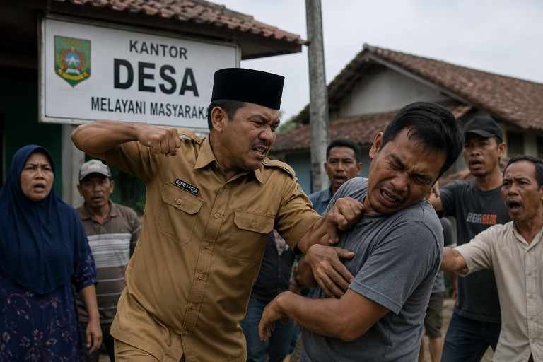 Kades Main Pukul Warga Bisa Masuk Penjara