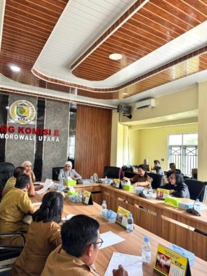 DPRD Morowali Utara Gelar Rapat Paripurna Penyampaian Rancangan KUA-PPAS APBD 2027