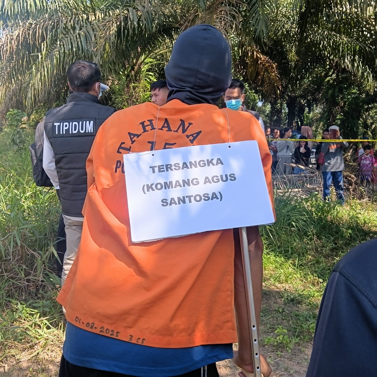 Pra Rekonstruksi Kasus Pembunuhan Petani di Desa Era Berlangsung Lancar, Tersangka Peragakan 11 Adegan