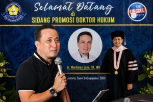 Sosok Dr. Mardiman Sane, Putra Asli Mori yang Meraih Gelar Doktor Hukum Cumlaude