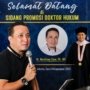 Sosok Dr. Mardiman Sane, Putra Asli Mori yang Meraih Gelar Doktor Hukum Cumlaude