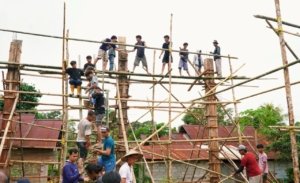 Indahnya Toleransi di Morowali Utara, Umat Kristen dan Umat Muslim Gotong Royong Bangun Gereja Katolik