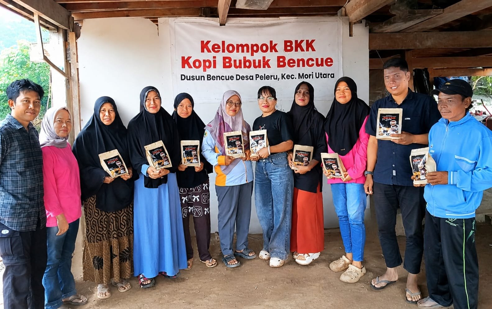 Kopi Bencue, UMKM Asli Mori Utara yang Kini Tembus Palu hingga Kalimantan