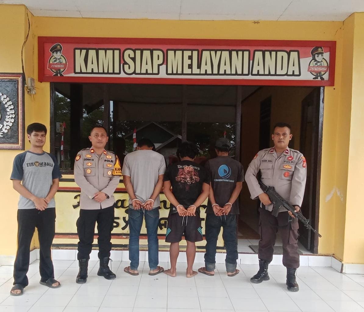 Drama Penangkapan Tiga Terduga Pencuri Sawit di Mamosalato, Dua Sempat Kabur