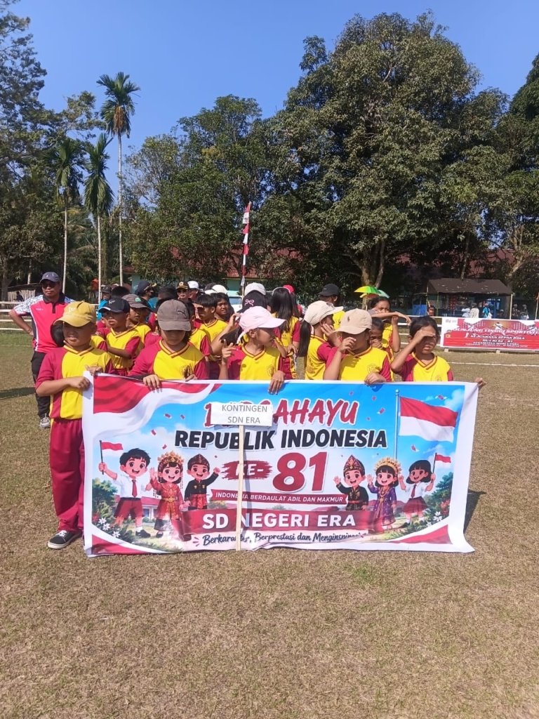 Porseni, Sastra dan Olimpiade Tingkat SD se-Mori Utara Resmi Dibuka