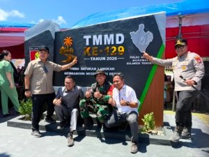 Kapolres dan Bupati Apresiasi Dandim 1311 Morowali TMMD Umbele Sukses dalam Waktu Satu Bulan