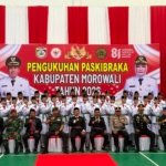 Kobarkan Semangat Generasi Muda: Forkopimda Morowali Kompak Hadiri Pengukuhan Paskibraka