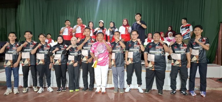 Buka Turnamen Lokal Badminton Mamala Cup. Candaan Ketua DPRD Morut Bikin Suasana Segar