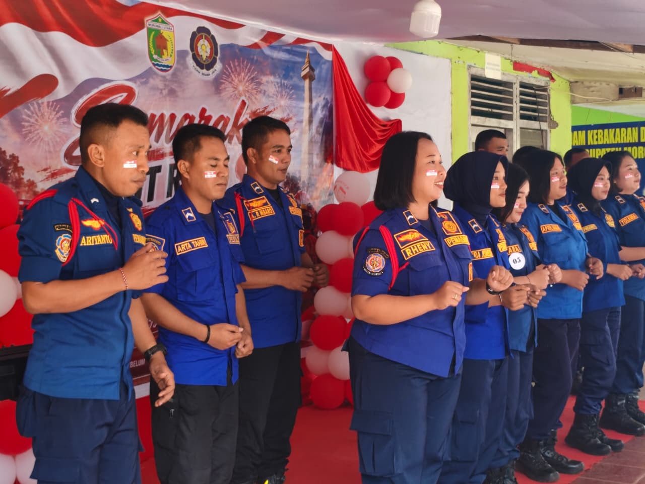 Semarak HUT ke-81 RI, Damkar Morut Gagas Kegiatan Internal untuk Perkuat Kekompakan dan Kreativitas Anggota