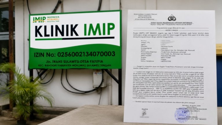 Laporan Calon Karyawan soal Hasil MCU Klinik IMIP Masuk Polsek Bahodopi, Kapolsek: Kami Maksimalkan Progresnya