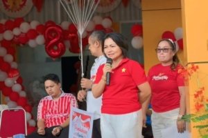Fanny Mistika Tampake Buka Perayaan HUT ke-81 RI di DPRD Morut, Warda Dg Mamala Sumbang Rp.50 juta