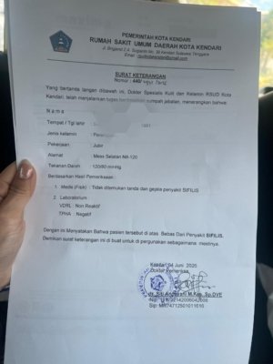 Dugaan Manipulasi Hasil MCU Klinik IMIP Dilaporkan ke Polisi, Manajemen IMIP Bungkam