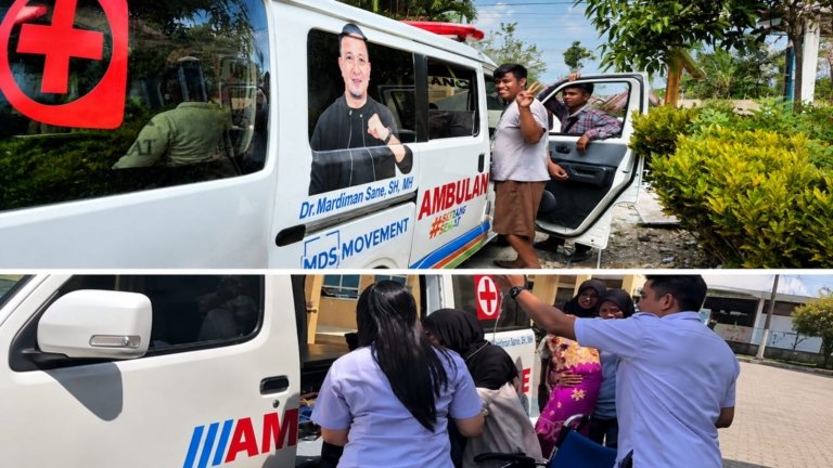 Dua Ambulans MDS Bergerak, Bantu Pasien Rujukan di Morowali dan Sigi
