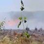 Kebakaran Lahan Melanda Peleru, Angin Kencang Membuat Api Cepat Meluas