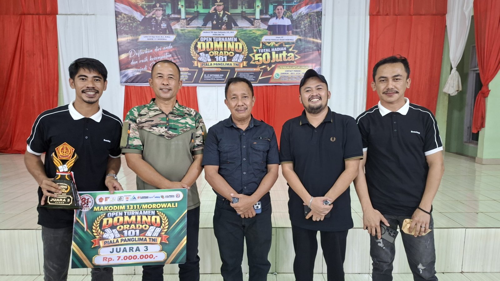 Atlet ORADO Morut Raih Juara 3 Piala Panglima TNI di Morowali