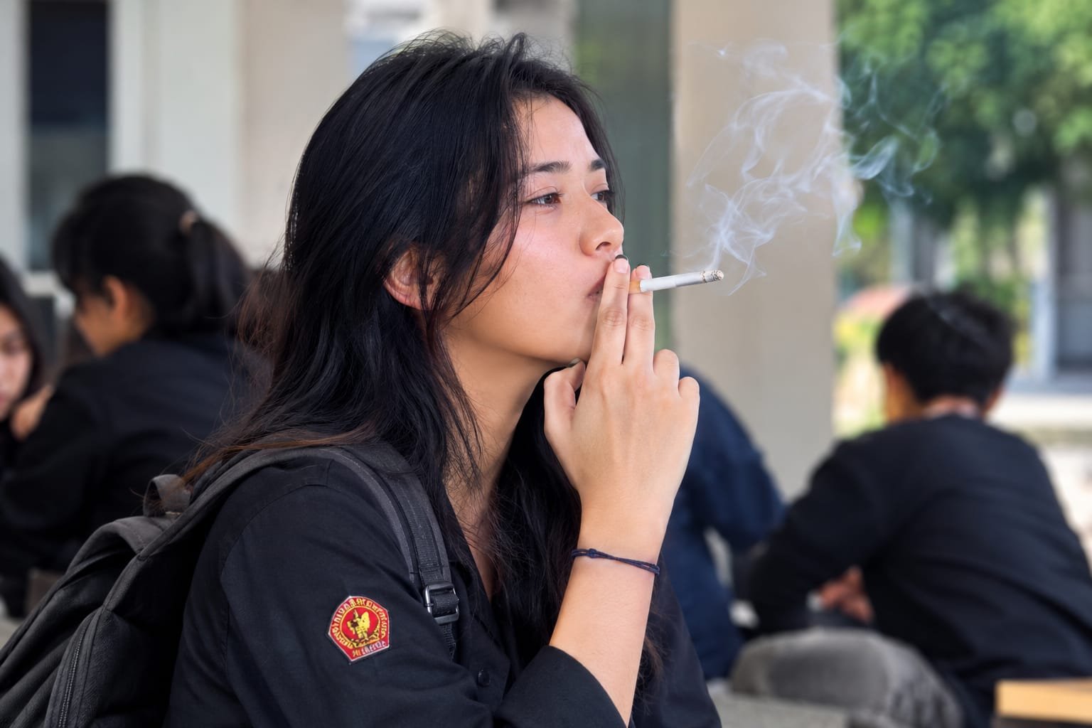 Rekaman Menguak Suasana  Interogasi: Sambil Bicara Etika, Mahasiswa Senior perempuan minta  rokok ke mahasiswa lain