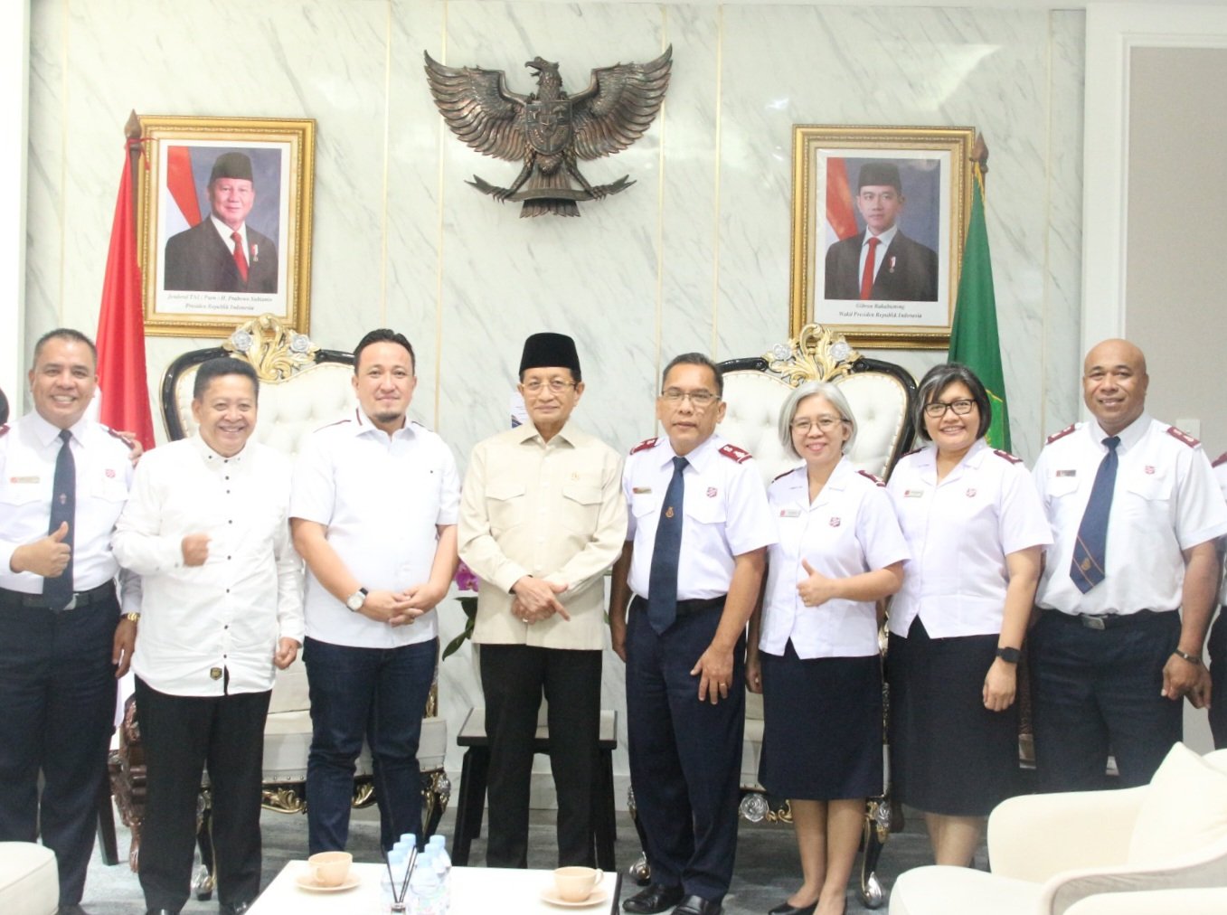 Mardiman Sane Dampingi Pimpinan Bala Keselamatan Bertemu Menteri Agama, Indonesia Jadi Tuan Rumah Pertemuan Pemuda Sedunia