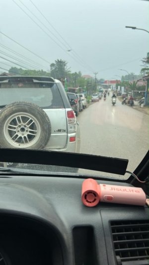 Antrian Panjang BBM Pagi Ini, di SPBU Bahoue