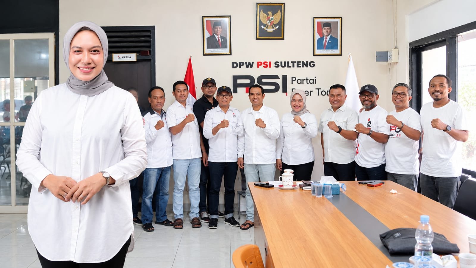 Syafiah Basir Bergerak Cepat, PSI Sulteng Rampungkan Struktur Partai di 13 Kabupaten/Kota