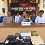Ungkap Tujuh Kasus Narkoba Selama Oktober, Polres Morut Temukan 2 Senjata Api
